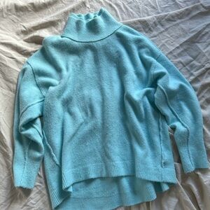 Free People Afterglow Oversized Tunic Sweater